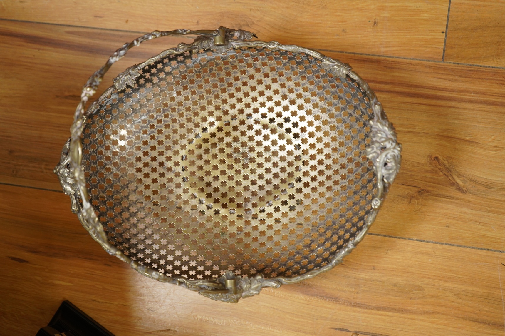 A collection of silver plated ware